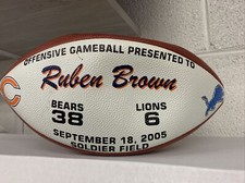 Chicago Bears NFL Game Ball