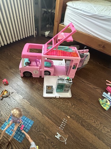 Barbie camping set - camping,