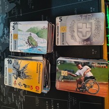 TAXCARD TELECOM SWISS USATE, VINTAGE ANNI 90 E PRIMI ANNI DEL 2000