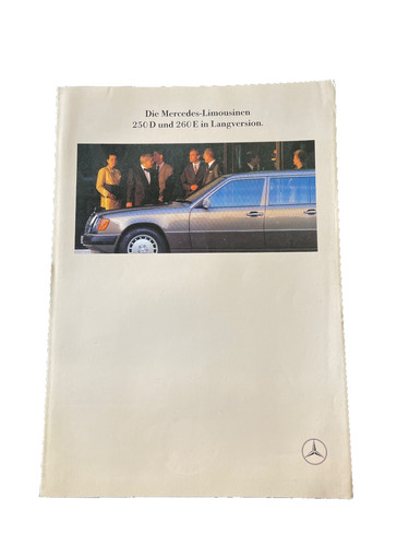 Brochure mercedes benz berline - brochure,