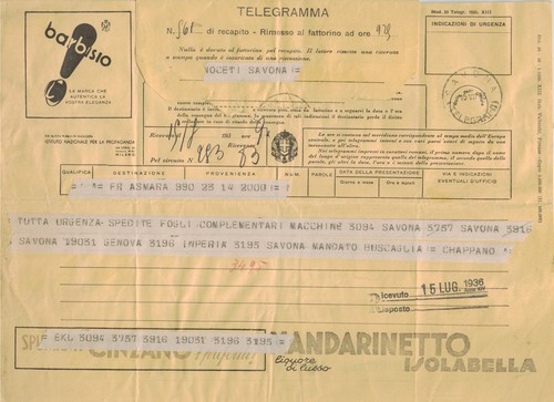 Telegramma lug 1936 da - telegramma, 15