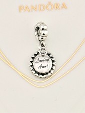 Nuovo Autentico Ciondolo Pandora Pensionato Zia Amante Famiglia ~791277CZ