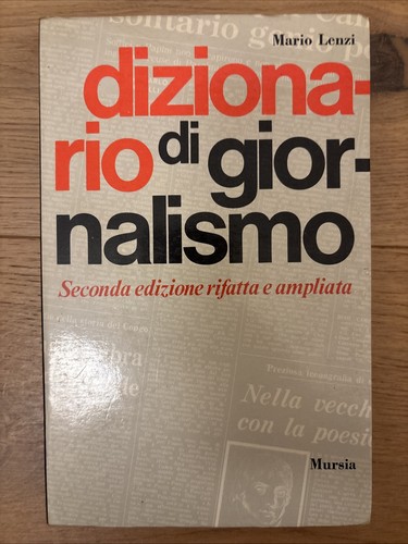 Dizionario giornalismo - dizionario, di
