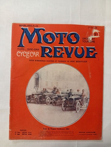Moto revue cyclecar 124 - revue,