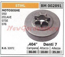 Pignone campana frizione