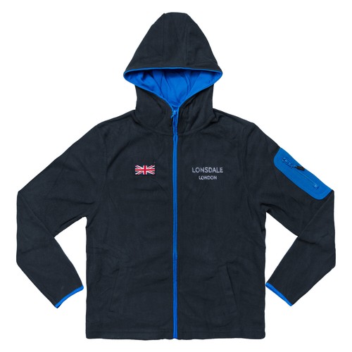 Felpa giacca uomo lonsdale zip - felpa,