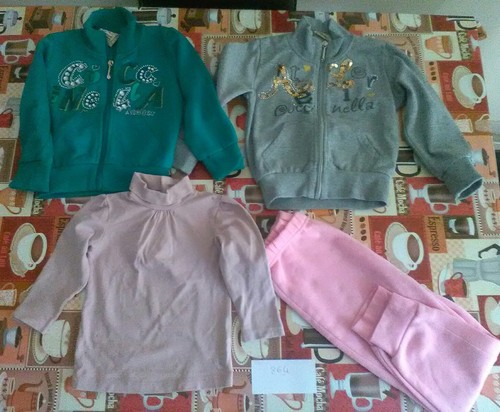 Lotto 864 abbigliamento - 864, bimba