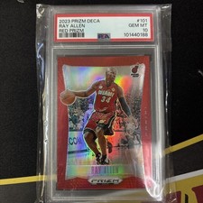 2023-24 Panini Prizm Deca Red