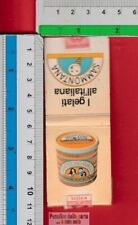 FIAMMIFERI MATCHES ALLUMETTES - SAMMONTANA GELATI ALL'ITALIANA (SCATOLA APERTA)
