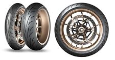 COPPIA 120/60 ZR 17 160/60 ZR 17 GOMME DUNLOP QUALIFIER CORE MOTO SPORTIVE