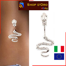 Piercing Ombelico Serpente
