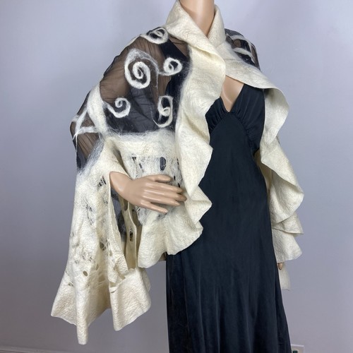 Giacca scialle lana seta - giacca,