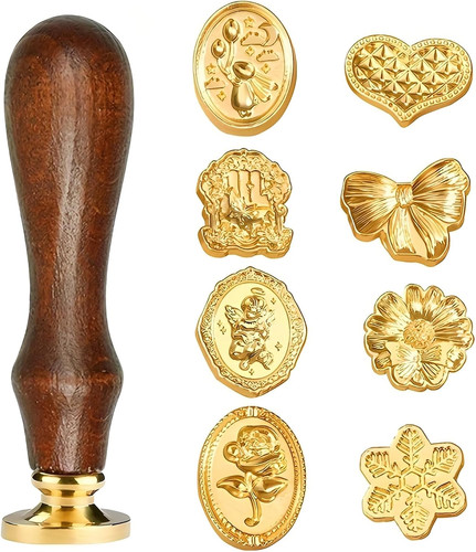 Timbro ceralacca fiori - timbro,