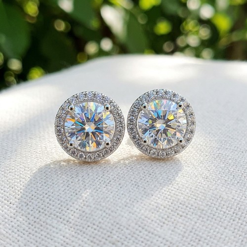 Orecchini punto luce con