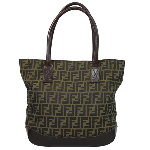 Borsa tote tela fendi zucca - borsa, in