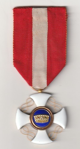 Croce cavaliere corona - cavaliere,