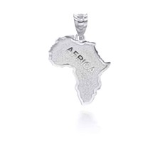 Collana con ciondolo contorno