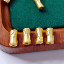 1pcs ciondolo tubo foglia - foglia, di