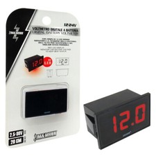 VOLTMETRO DIGITALE A LED ROSSI