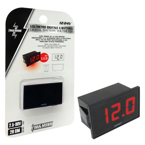 Voltmetro digitale led rossi - voltmetro,