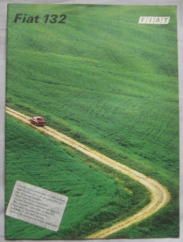 Fiat 132 1973 grande brochure