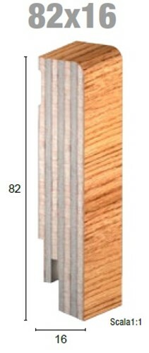 Battiscopa legno - battiscopa, in