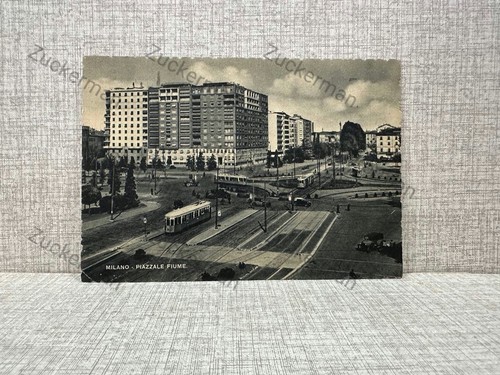 Cartolina milano piazzale - milano,