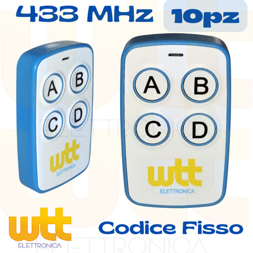 10pz telecomando radiocomando - 10pz,