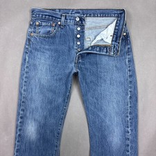 Levis 501 Jeans Uomo 32x30 Blu