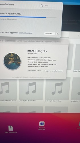 Imac retina late - 27”, 5k