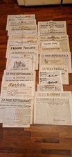 Vecchi giornali lotto 28 - di,