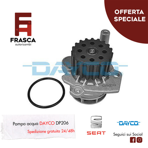 Pompa acqua dayco seat leon - seat,