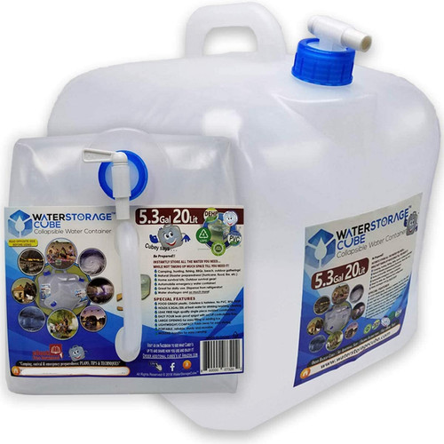 Contenitore acqua pieghevole - acqua,