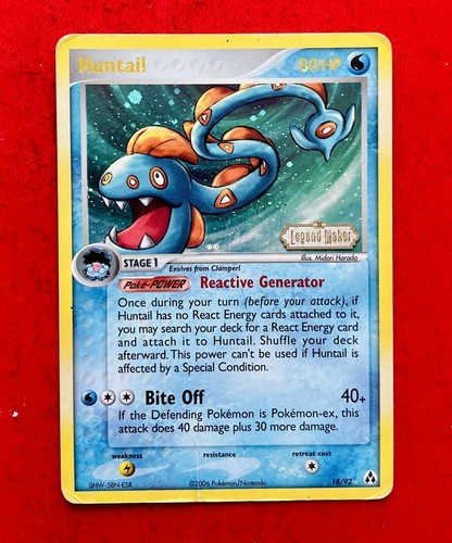 Lotto carte pokemon huntail - lotto,
