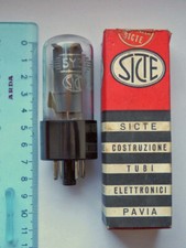 VECCHIA VALVOLA TUBO ELETTRONICO SICTE Pavia 5Y3