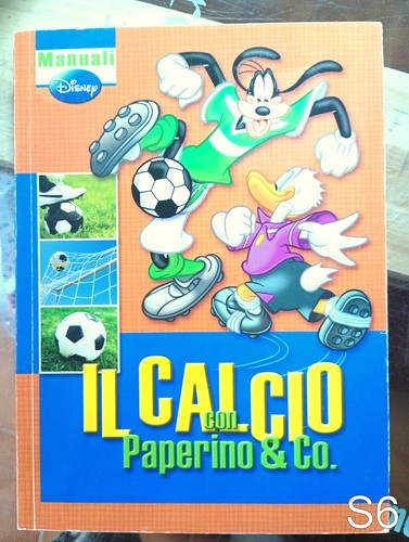 Calcio con paperino - calcio, &
