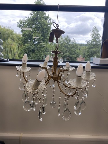 Lampadario bronzo 6 - lampadario,