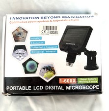 HD 3.6 Mp Microscopio Digitale Portatile + Schermo LCD 4.3