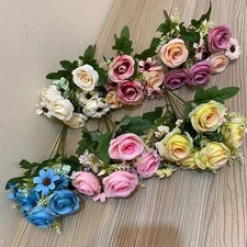 Mazzo di fiori in seta rose