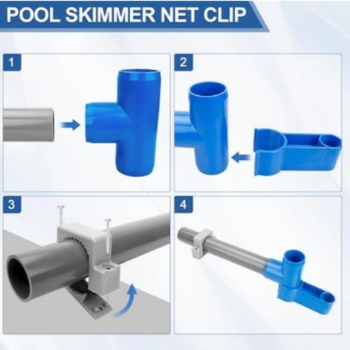 Supporto per skimmer con rete - supporto,