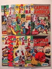 LOTTO 12 ALBI CAPITAN AMERICA