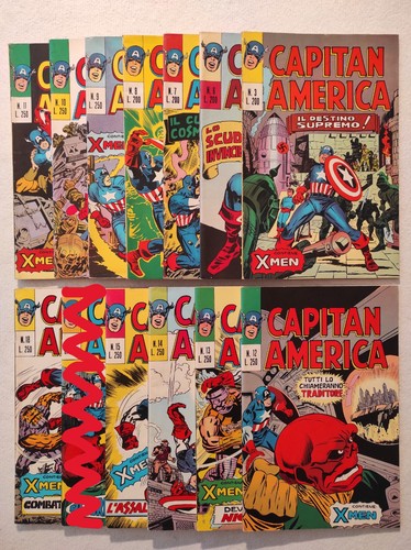 Lotto albi capitan america - albi,
