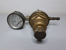 RIDUTTORE DI PRESSIONE IN OTTONE CON MANOMETRO 1,5 BAR ANNI 50 VINTAGE 