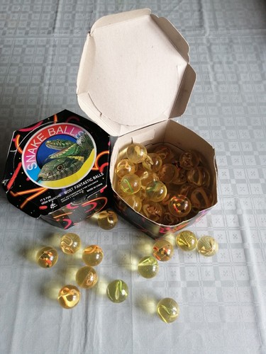 Palline gomma snakes balls - di,