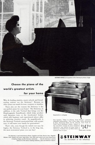Pianoforte steinway 1952 - pianoforte,