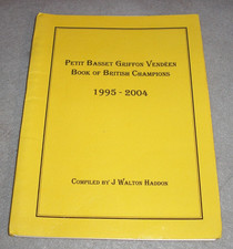 Vintage dog show book petit - dog,