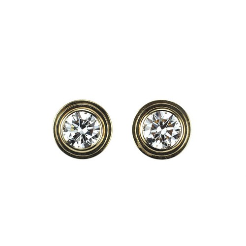 Orecchini cartier k18yg - orecchini,