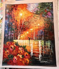 FIORI DEL PARCO dipinto olio