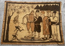 Antico grande arazzo batik
