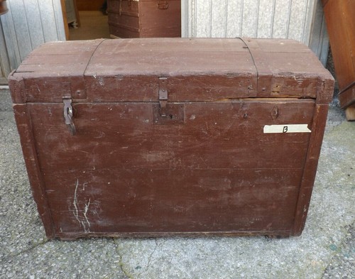 Cassa baule viaggio epoca - baule,